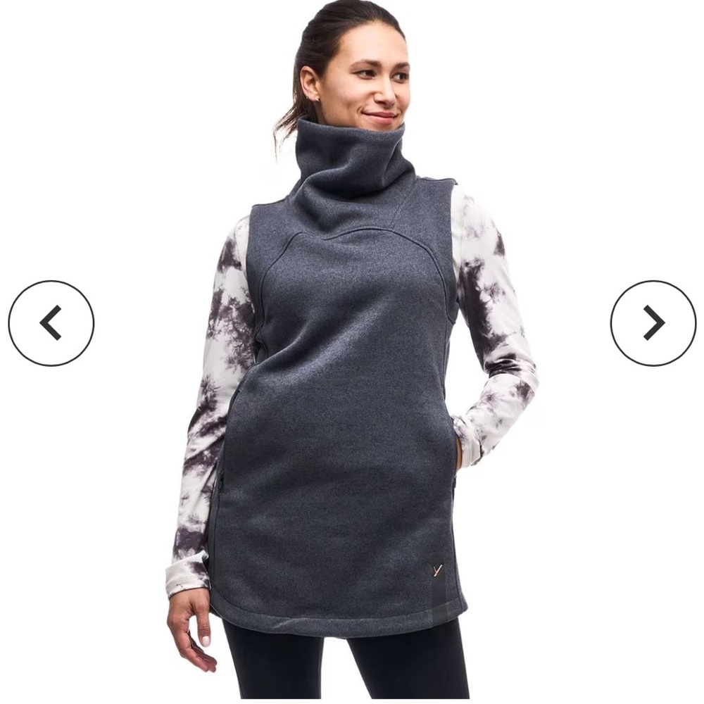 Indyeva tunic polartec vest size L